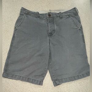Hollister men’s shorts size 32 grey in color